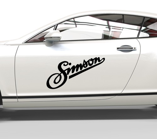 Autoaufkleber simson - autoaufkleber,