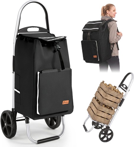 Einkaufstrolley treppensteiger - einkaufstrolley,