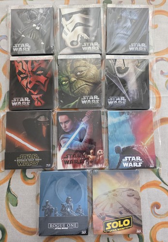 Star wars steelbook blu ray - star, blu-ray