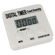 Digitaler Timer, Kurzzeitmesser, Zeituhr mit Magnetclip, lauter Alarm, Stoppuhr