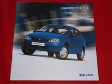 LADA Kalina 1117 1118 1119 Prospekt Brochure Depliant Folleto von 2006