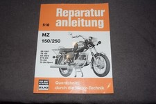 Reparaturanleitung Reparaturhandbuch MZ Motorrad 150 / 250 neuwertig