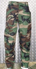 Woodland Camouflage Military Style Combat / Cargo Camo Hose - 40"-44" - NEU