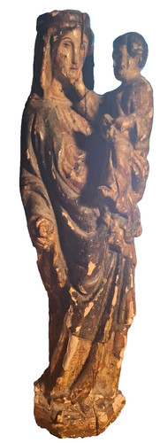 Madonna mit kind antik - madonna,