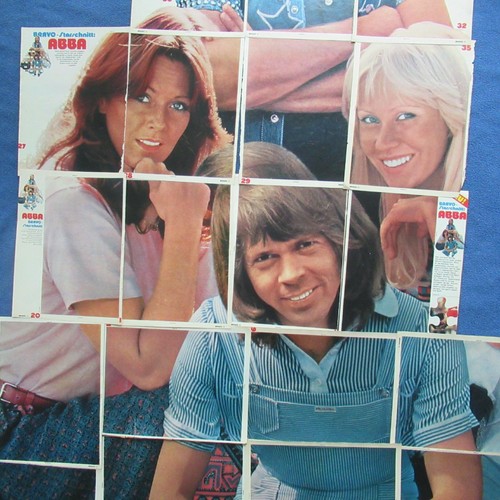 Abba starschnitt riesenposter - starschnitt,