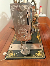 GRITZNER Jugendstil Nähmaschine, TOP ,  2 Schubladen, Antriebsriemen liegt dabei