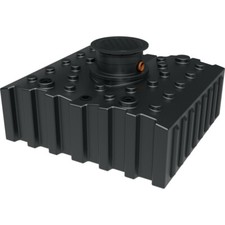 Regenwasser-Flachtank 5000 L begehbar inkl. Abdeckung Regenwassertank Zisterne 