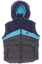 Superdry Weste Damen ärmellose Jacke Steppweste Kostümweste Gr. S Grau #nglty74