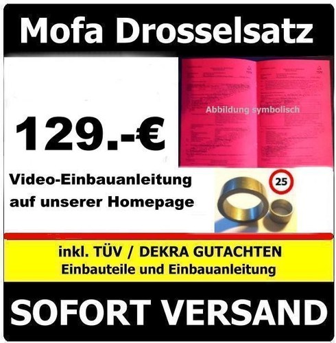 Mofa drossel für fast - mofa,