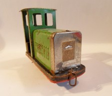 Blechspielzeug Emka DDR Feldbahn Lok Lore Eisenbahn 1960