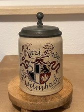 1/2l Bierkrug Krug Bier Brauerei Rizzi Bräu Kulmbach