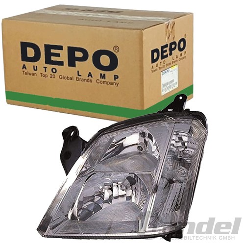 Depo scheinwerfer rechts - h7,