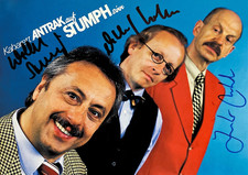 3 Autogramme Wolfgang STUMPH Gunter ANDRAK Detlef ROTHE Kabarett Berlin 25-1 xyz