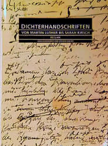Dichterhandschriften von - dichterhandschriften.,