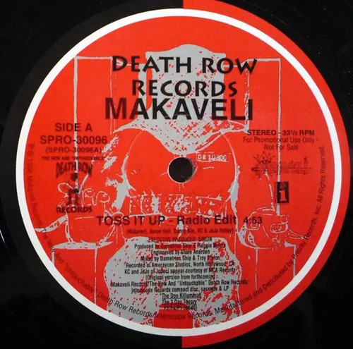 Makaveli toss vinyl - it, up