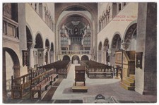 AK Gernrode a. Harz, Inneres der Kirche, aus 1907, unversandt