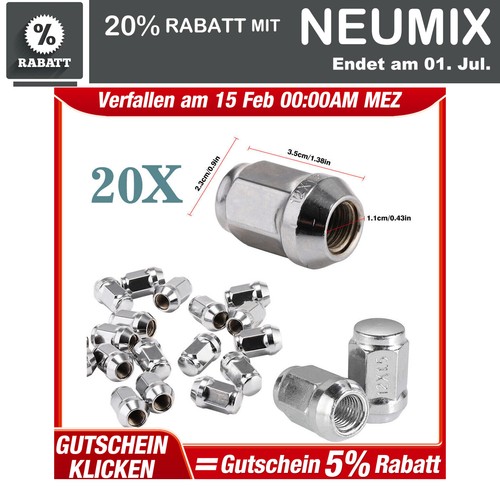 Radmuttern kegelbund - 20,