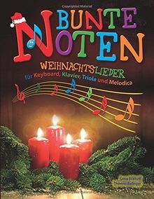 Bunte noten weihnachtslieder - noten:,
