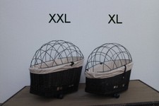 Gepäckträger Hundekorb Weidenkorb Transportkorb  Einkaufskorb Weide XL oder XXL 