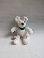 Sigikid x Persil Maus Stofftier Kuscheltier Weiß 20 cm grünes Halstuch Werbung