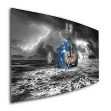 BM Wanduhr 50 cm x 25 cm