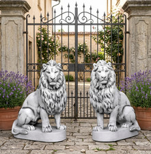 🔶Steinfigur Löwen 135 x