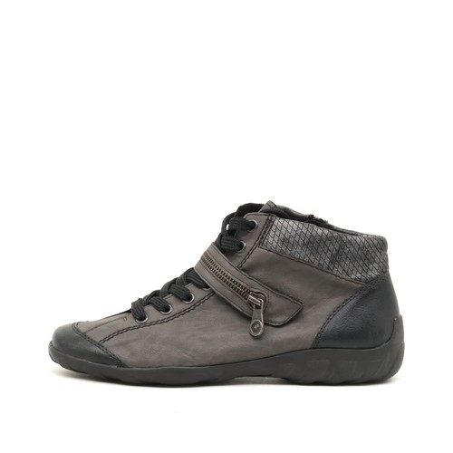 Rieker damen stiefel grau - rieker,