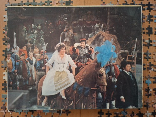 Puzzle szene aus ritter - szene, "ritter