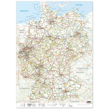 Mega große deutschlandkarte - mega,