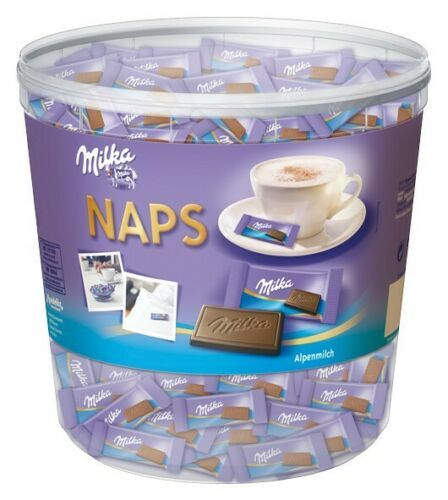 Milka naps alpenmilch - naps, kg