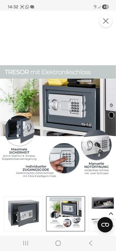 Massiver tresor hmf 38x30x30 - tresor,