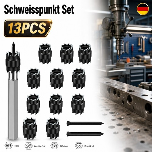 Punktschweißbohrer-Set