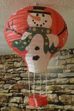 Deko Heißluftballon mit