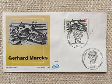 FDC Ersttagsbrief 1989 Bund Mi 1410 Gerhard Marcks  100. Geburtstag 