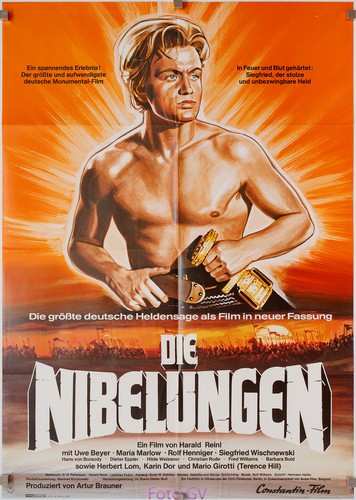 Plakat die nibelungen whom - plakat, the