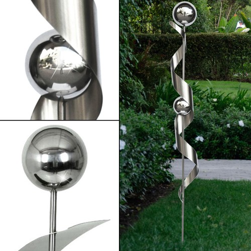 Edelstahl gartenstecker säule - edelstahl,