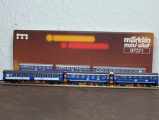 Märklin Spur Z 87071 Personenwagen-Set (3-tlg.) "Tegernsee-Bahn" mit OVP 