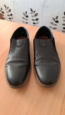 Rieker Herren  Slipper  Freizeitschuhe  Halbschuhe   Gr.44  schwarz