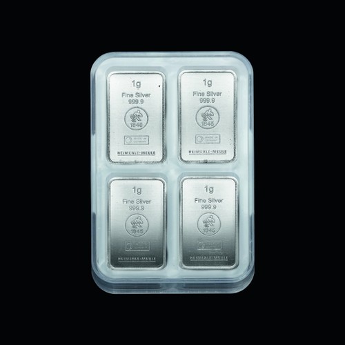Silberbarren 1 gramm - x,