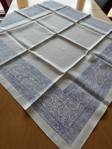 Blaudruck tischdecke - blaudruck,