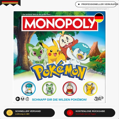 Monopoly pokémon edition - monopoly,