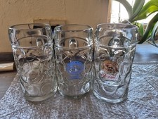 3x Bierkrug Maßkrug,Krug Gold