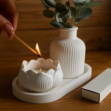 Handmade Tablett Vase