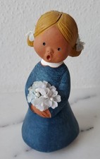 Jullar Figur Mädchen mit Blumen Made in Spain Spanien 