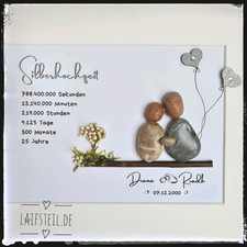 Steinbild personalisiert für