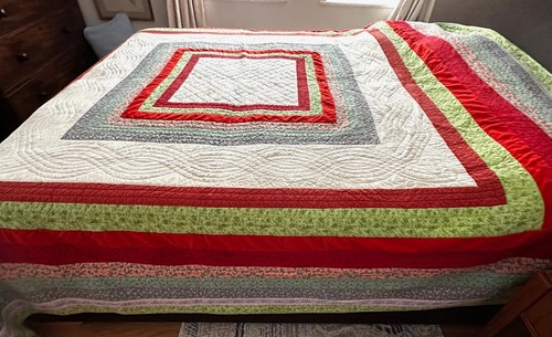 Patchwork quilt tagesdecke - quilt,