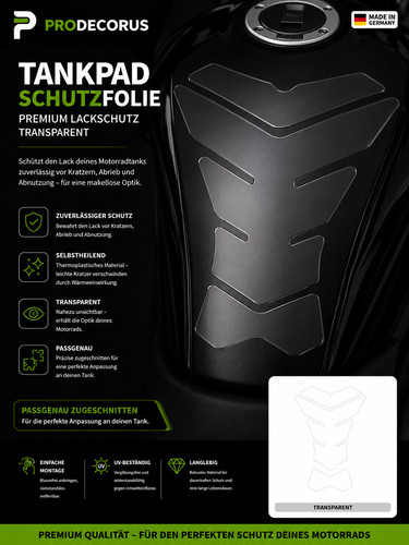 Tankpad schutzfolie lackschutz - tankpad,