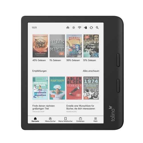 Tolino vision color ereader - tolino, color,