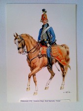 Kaiserreich Österreich 1772, Husaren-Regiment Graf Kalnaky, Husar, Künstler AK, 