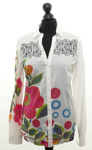Desigual damen bluse bunt - bluse,
